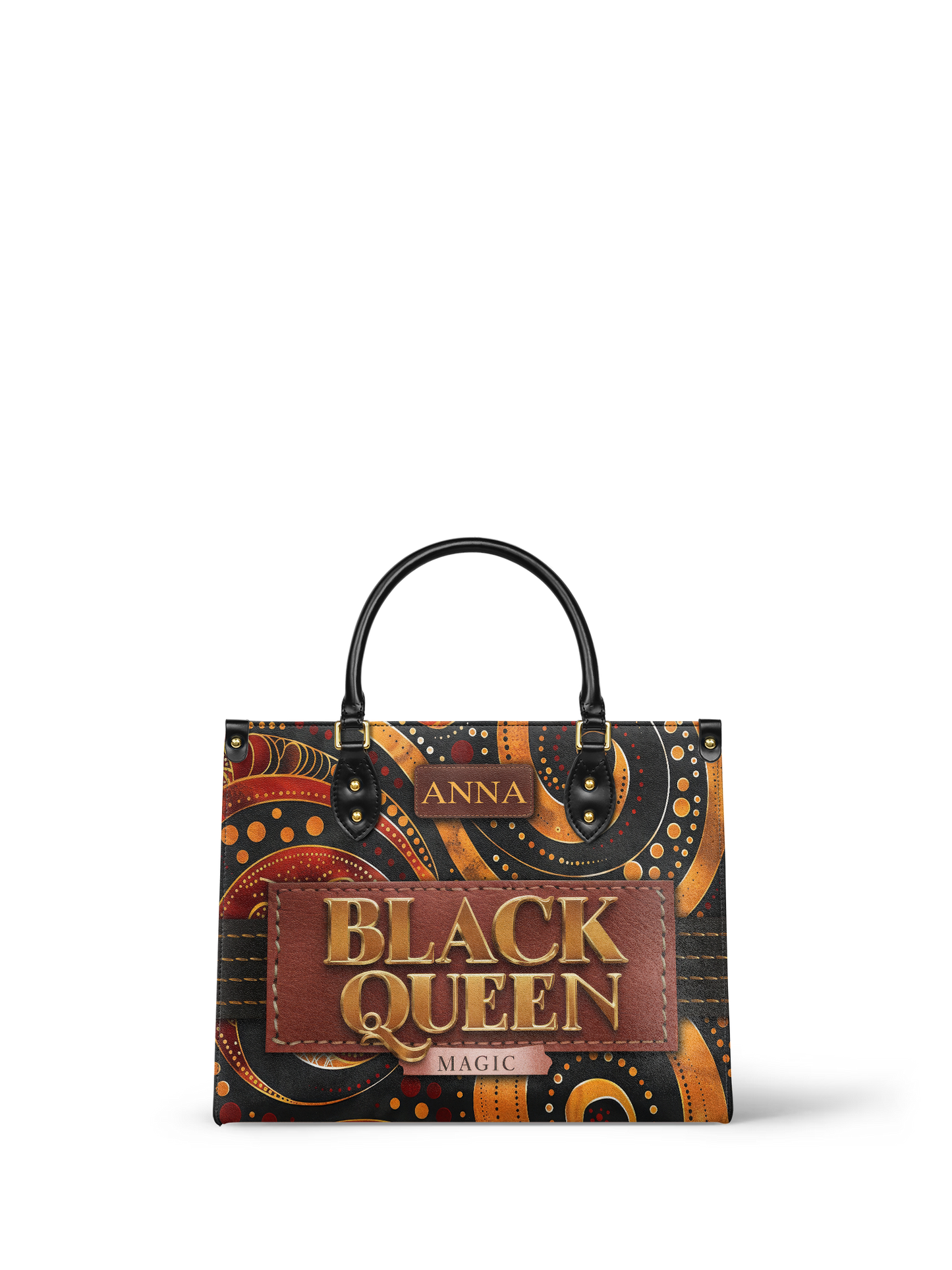 Black Queen Magic Crossbody Satchel