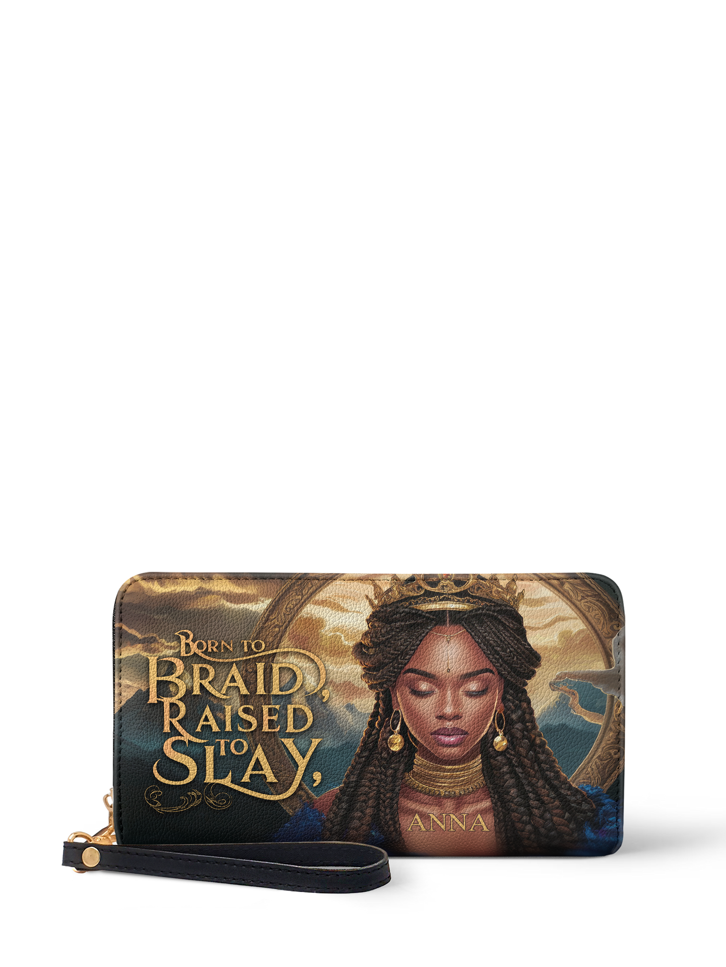 🎁 Born To Braid Raised To Slay Wallet 49,95$ (100% off)