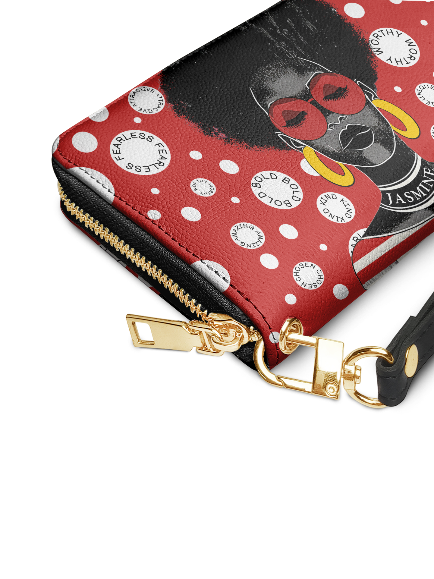 Fahari Red Wallet