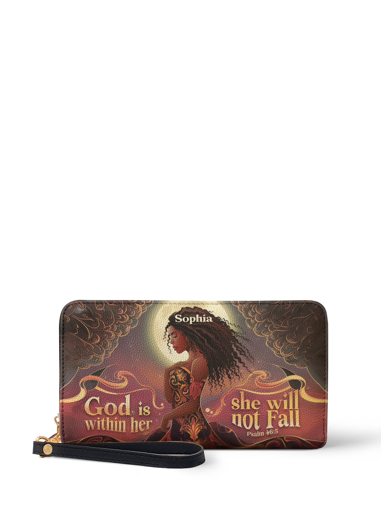 🎁 God Is Within Her She Will Not Fall Wallet 49,95$ (100% off)