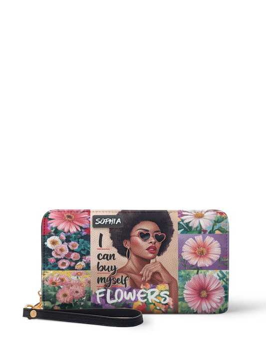 🎁 I Can Buy Myself Flowers Wallet (100% off)