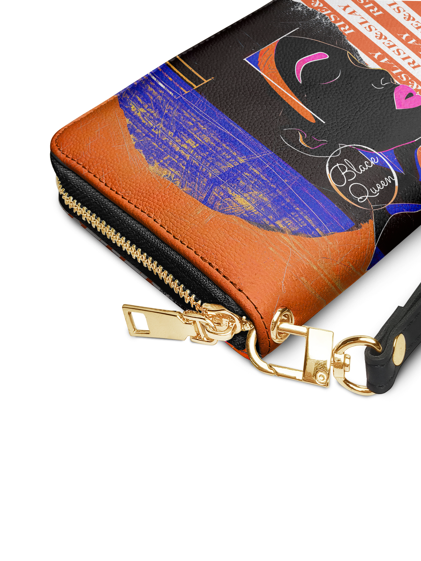 Rise & Slay - "Jasiri" Orange Wallet