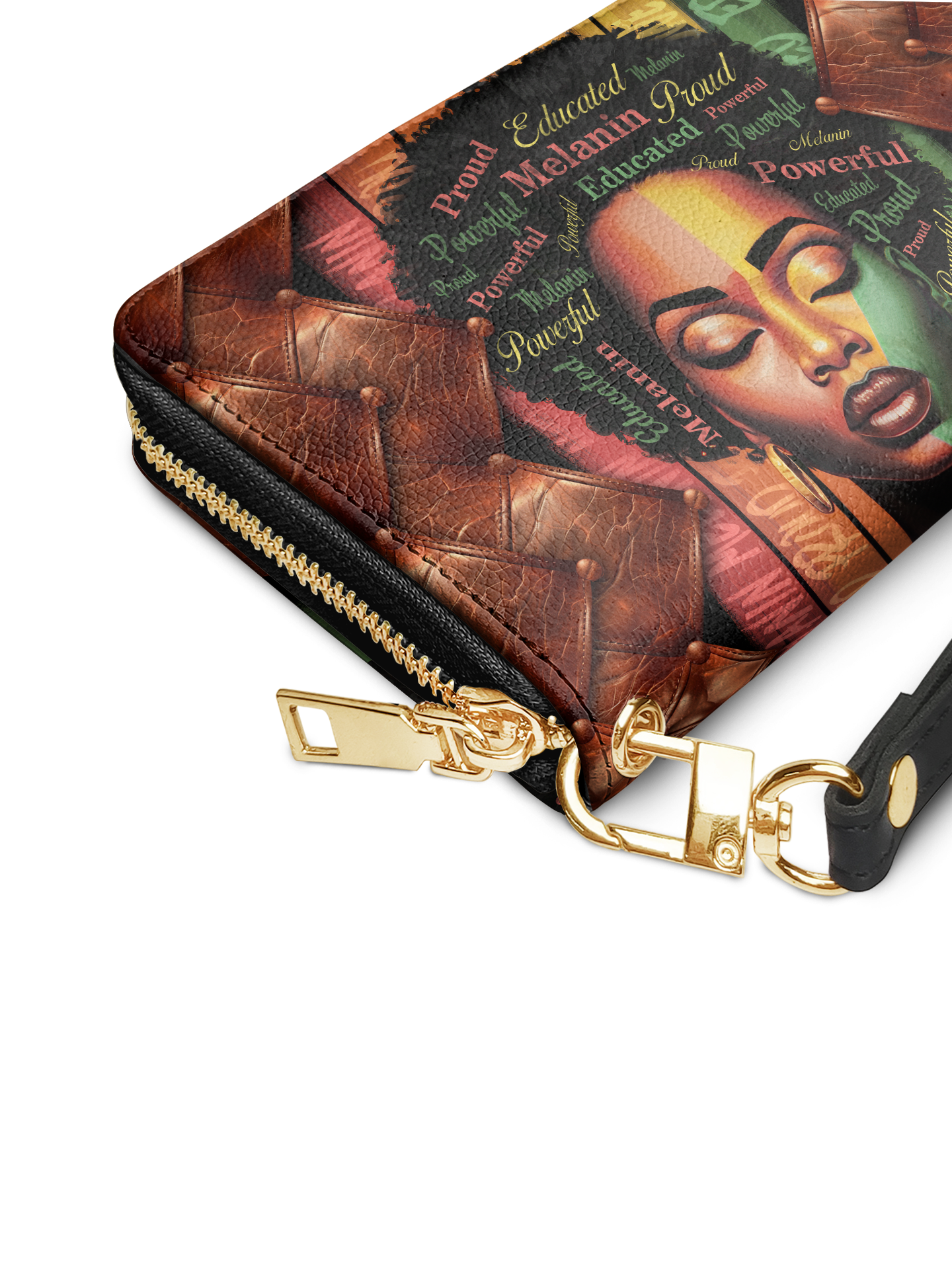 Melanin Educated Powerful Proud Wallet