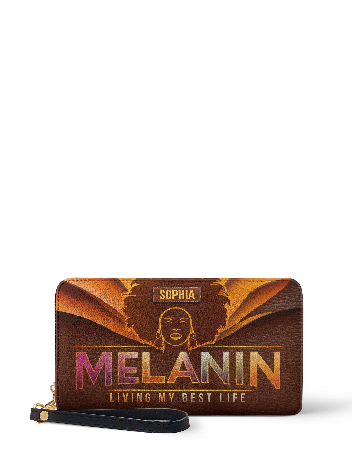 Melanin Living My Best Life Wallet