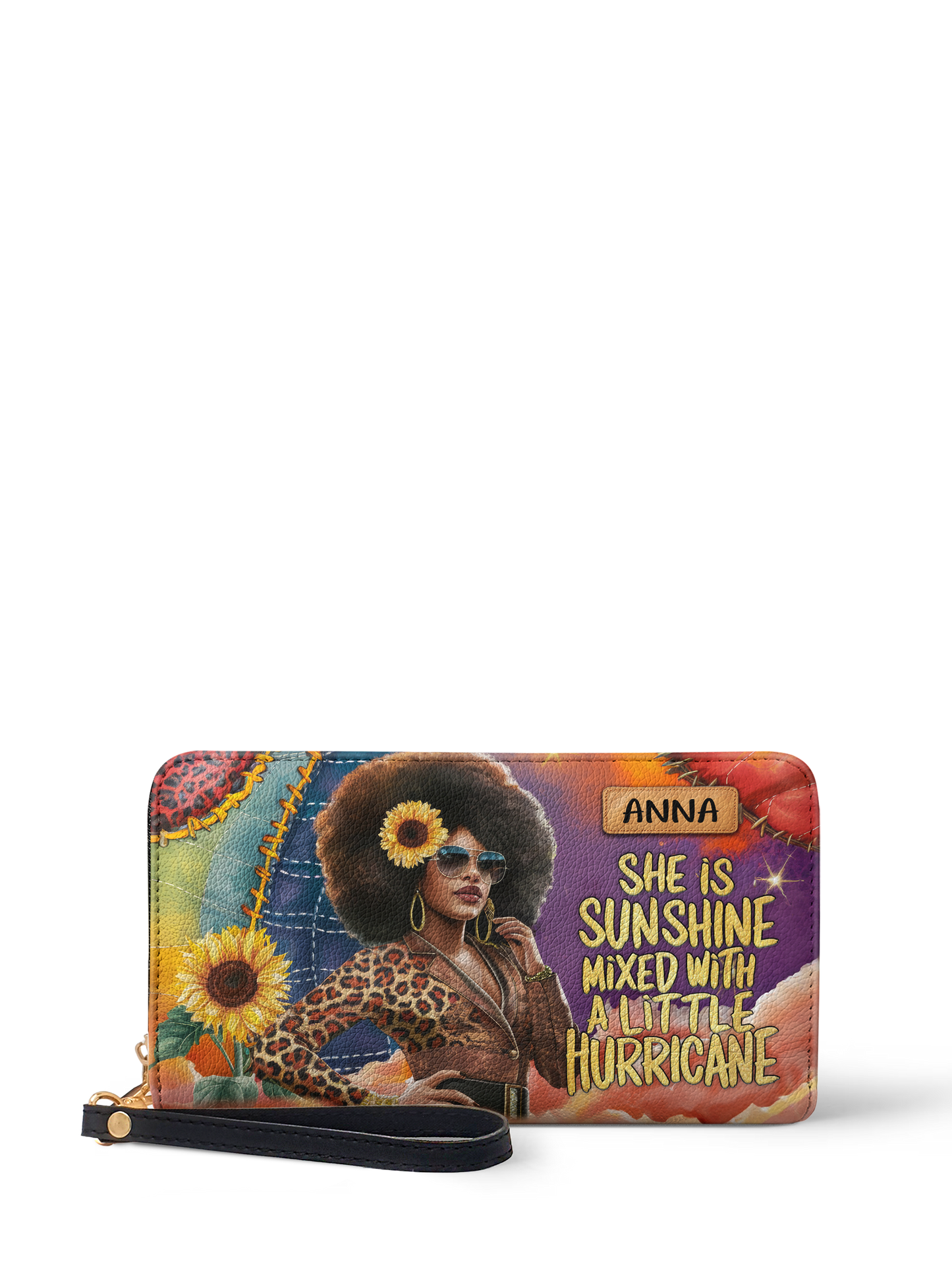 She Is Sunshine Mixed With A Little Hurricane Wallet