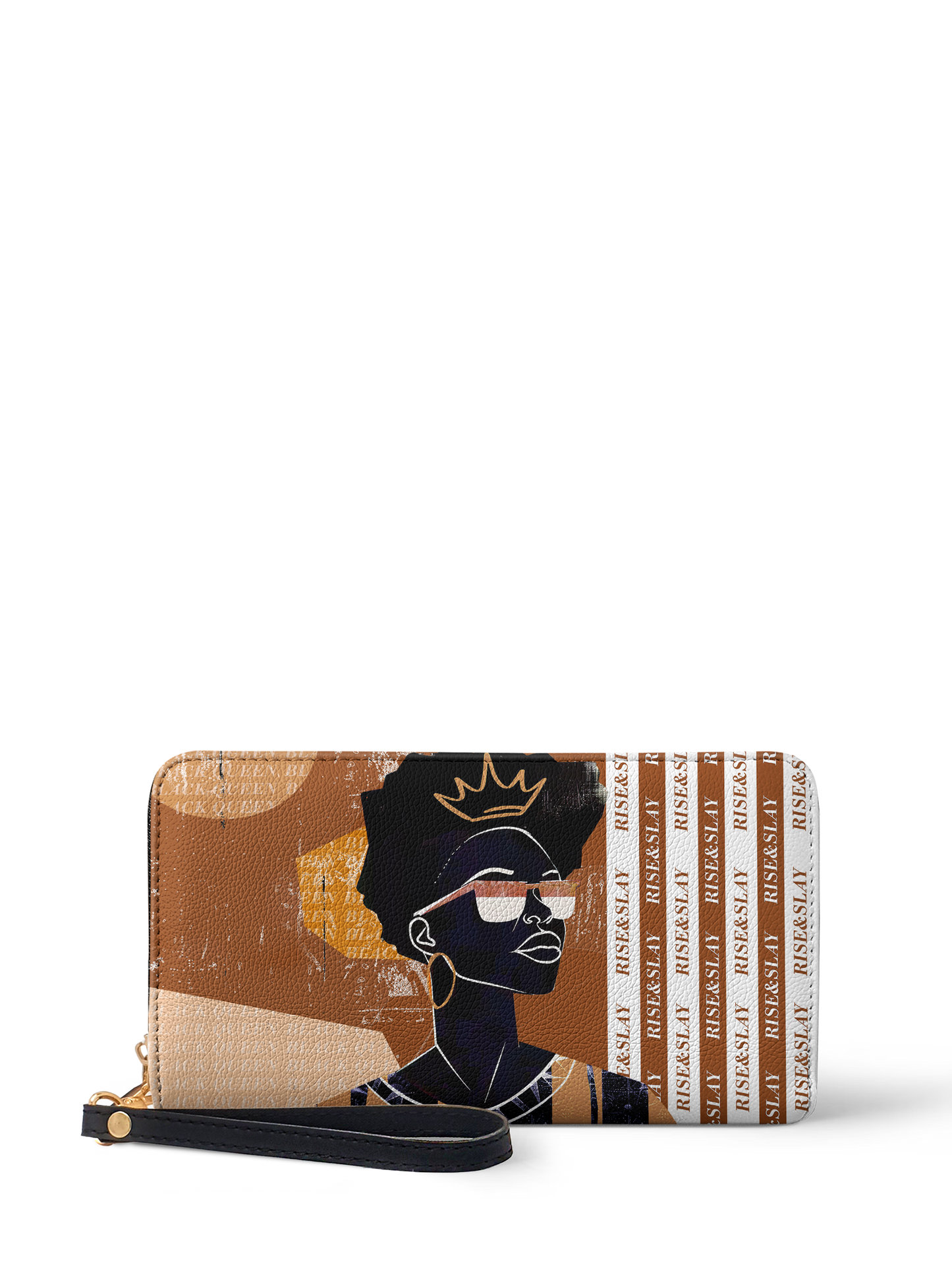 Rise & Slay - "Ujasiri" Brown Wallet