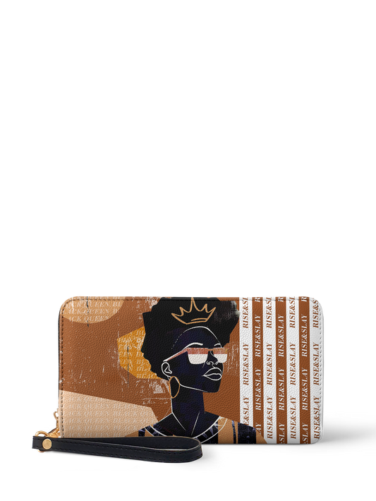 Rise & Slay - "Ujasiri" Brown Wallet