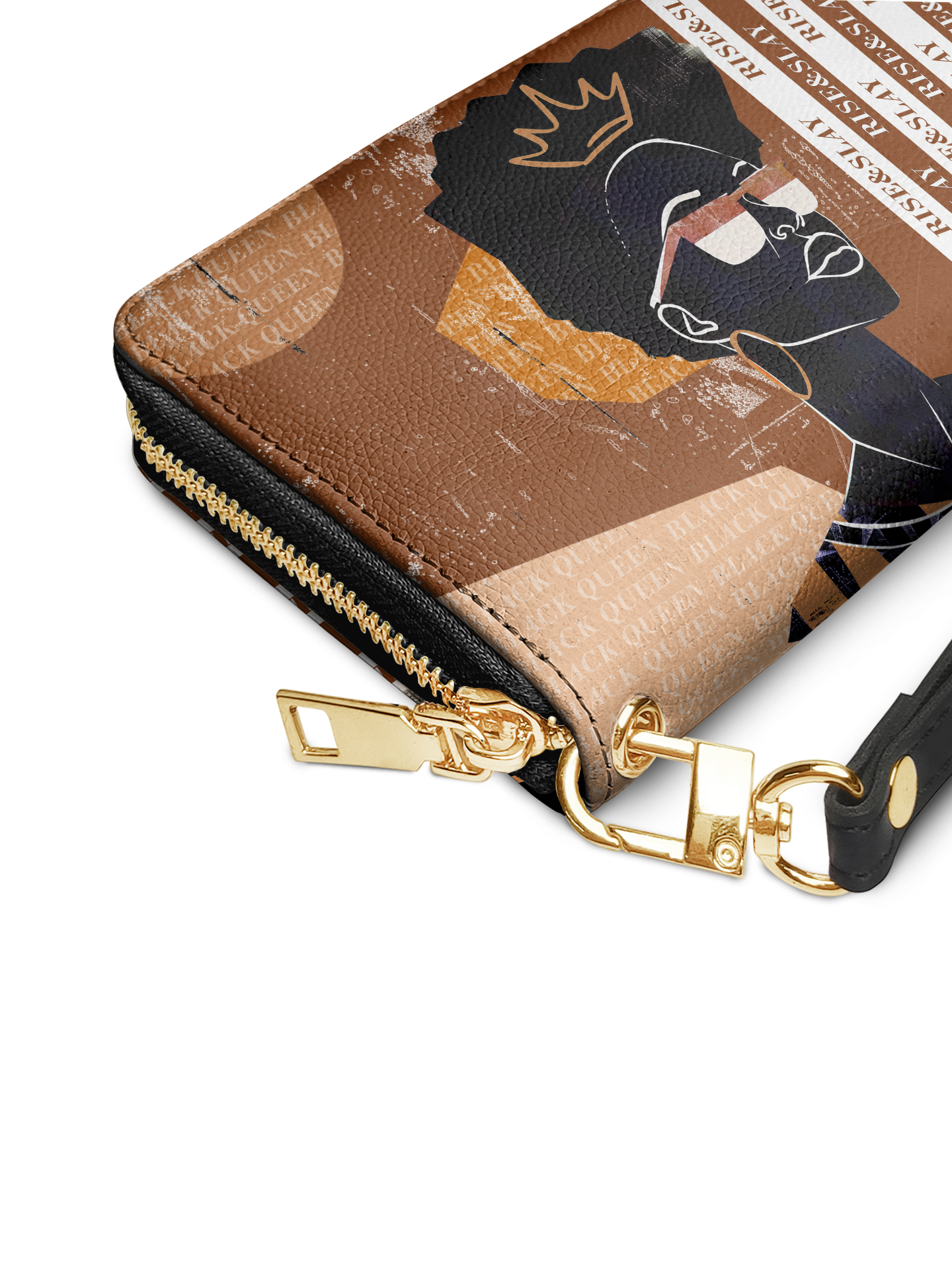 Rise & Slay - "Ujasiri" Brown Wallet