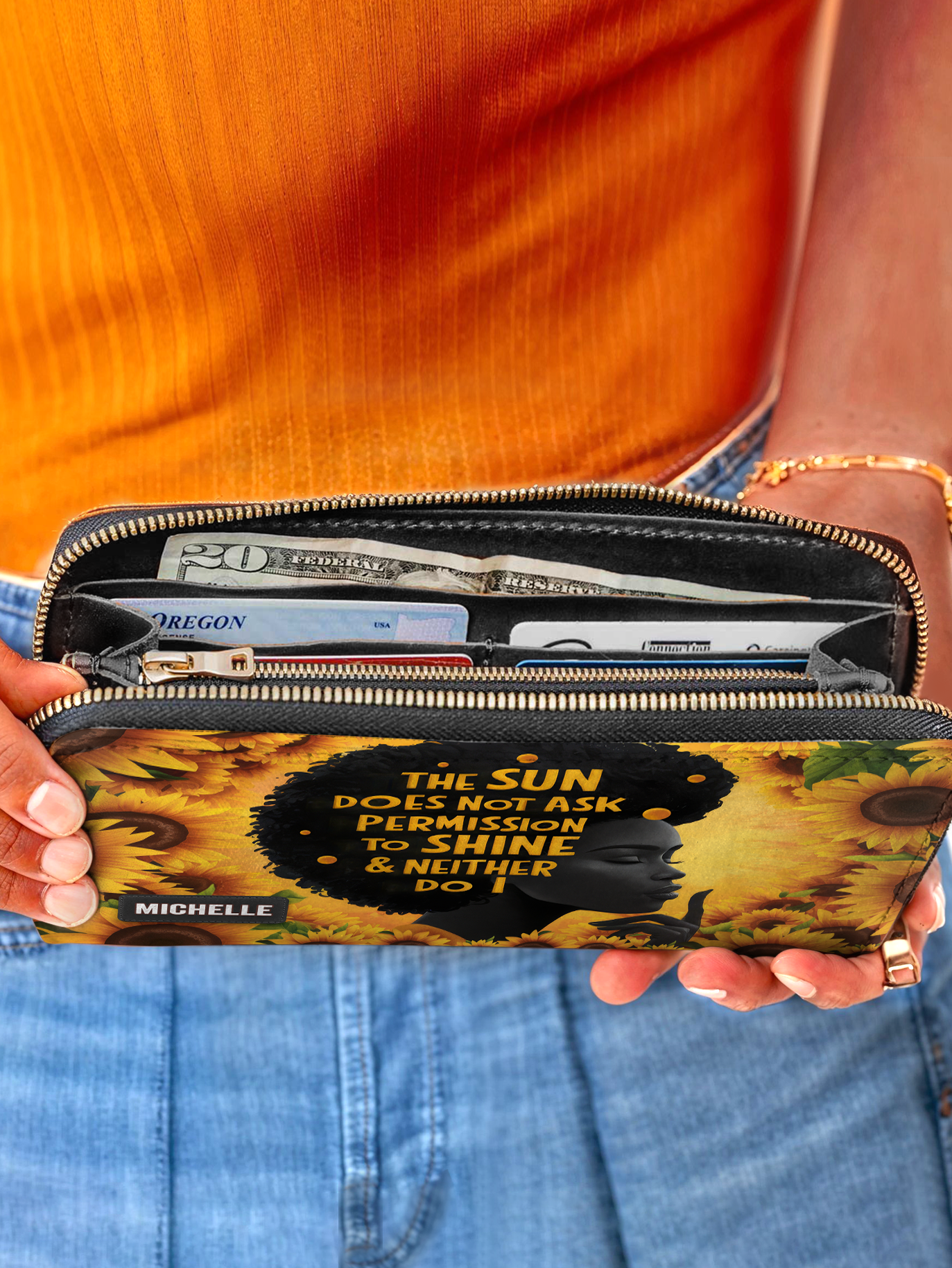 The Sun Does Not Ask Permission To Shine Wallet